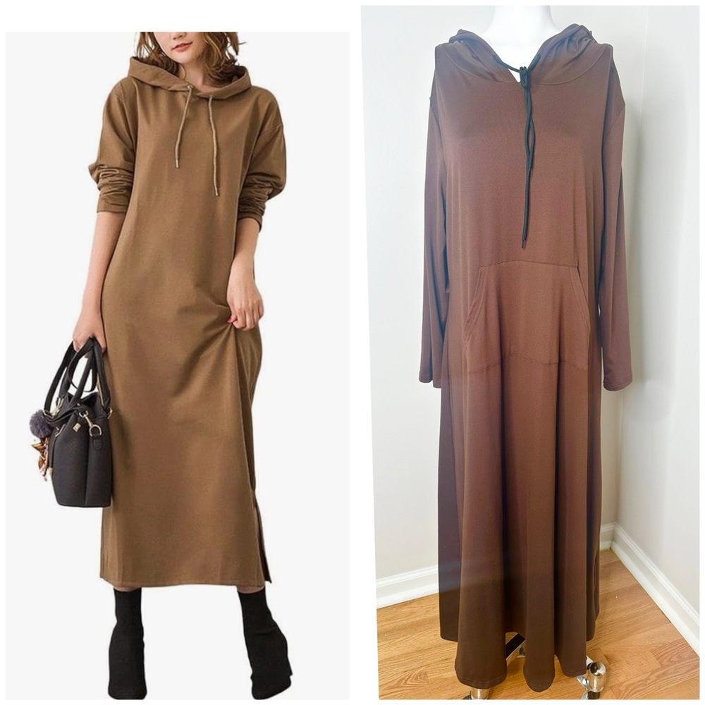 SHEIN SWEATSHIRT DRESS- PRELOVED - 2XL